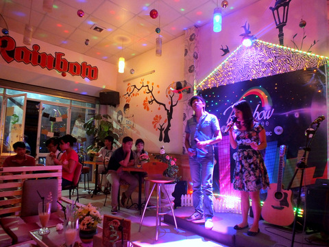 Không gian cafe âm nhạc trong thiết kế của noithatcafe.vn